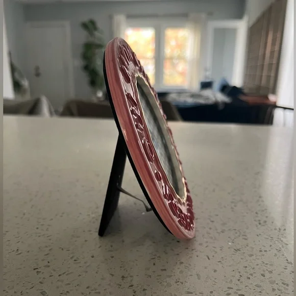 Anthropologie Claudette Text Stoneware Picture Frame - Picture 5 of 7